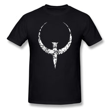 Load image into Gallery viewer, Quake T Shirt Quake White T-Shirt Graphic 100% Cotton Tee Shirt Men Short Sleeve Classic Cute Tshirt
