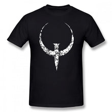 Load image into Gallery viewer, Quake T Shirt Quake White T-Shirt Graphic 100% Cotton Tee Shirt Men Short Sleeve Classic Cute Tshirt
