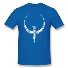 Load image into Gallery viewer, Quake T Shirt Quake White T-Shirt Graphic 100% Cotton Tee Shirt Men Short Sleeve Classic Cute Tshirt
