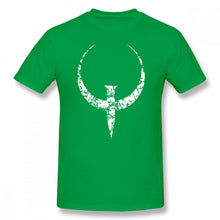 Load image into Gallery viewer, Quake T Shirt Quake White T-Shirt Graphic 100% Cotton Tee Shirt Men Short Sleeve Classic Cute Tshirt
