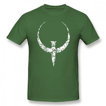 Load image into Gallery viewer, Quake T Shirt Quake White T-Shirt Graphic 100% Cotton Tee Shirt Men Short Sleeve Classic Cute Tshirt
