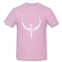 Load image into Gallery viewer, Quake T Shirt Quake White T-Shirt Graphic 100% Cotton Tee Shirt Men Short Sleeve Classic Cute Tshirt
