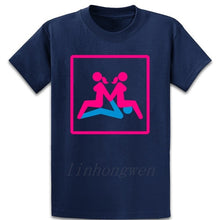 Load image into Gallery viewer, Kamasutras Menage A Trois Fmf T Shirt O-Neck Breathable Spring Personalized Letter Crazy Formal Cotton Shirt
